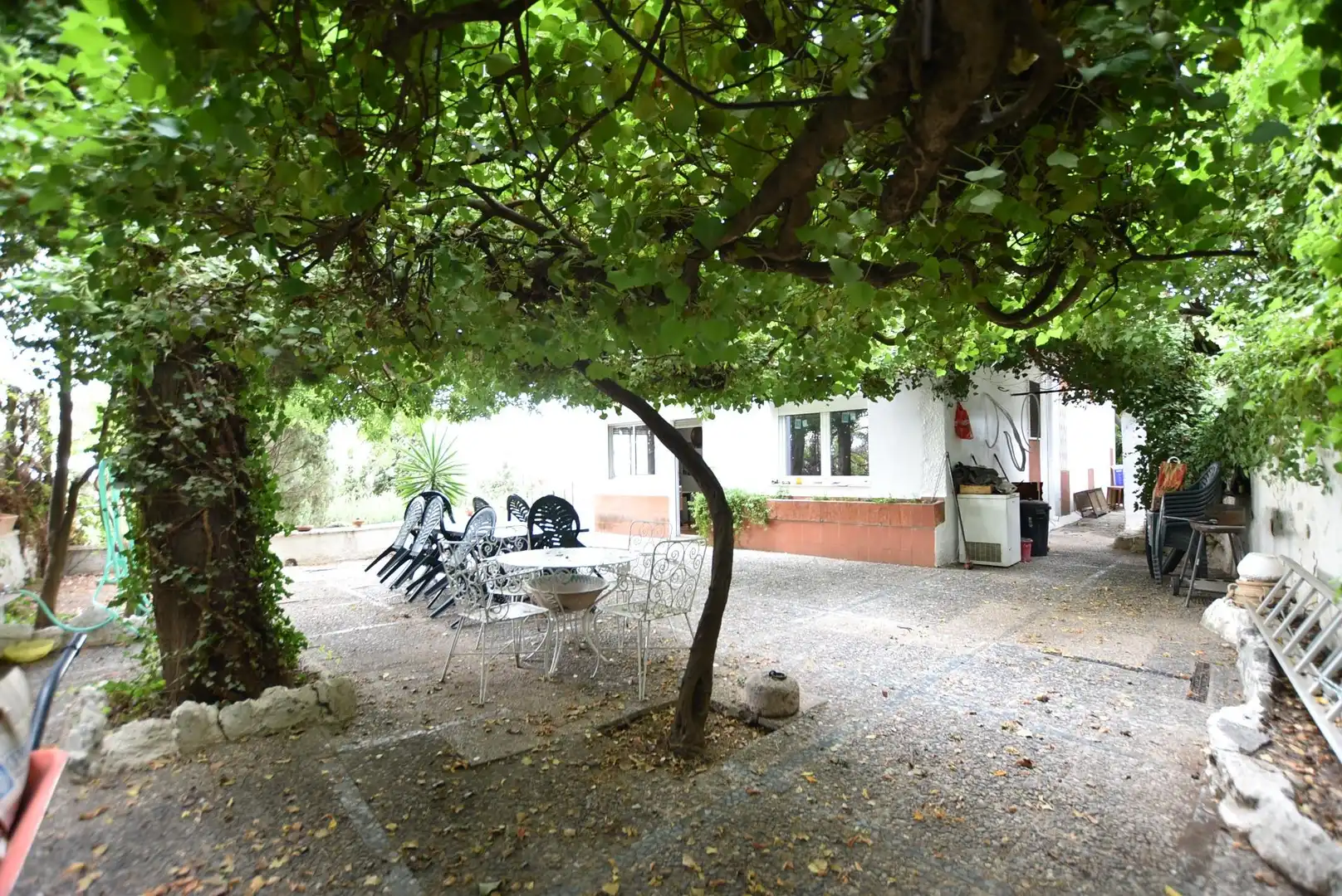 Jardí de Casa o xalet de lloguer en Granada amb Aire condicionat, Terrassa i Piscina