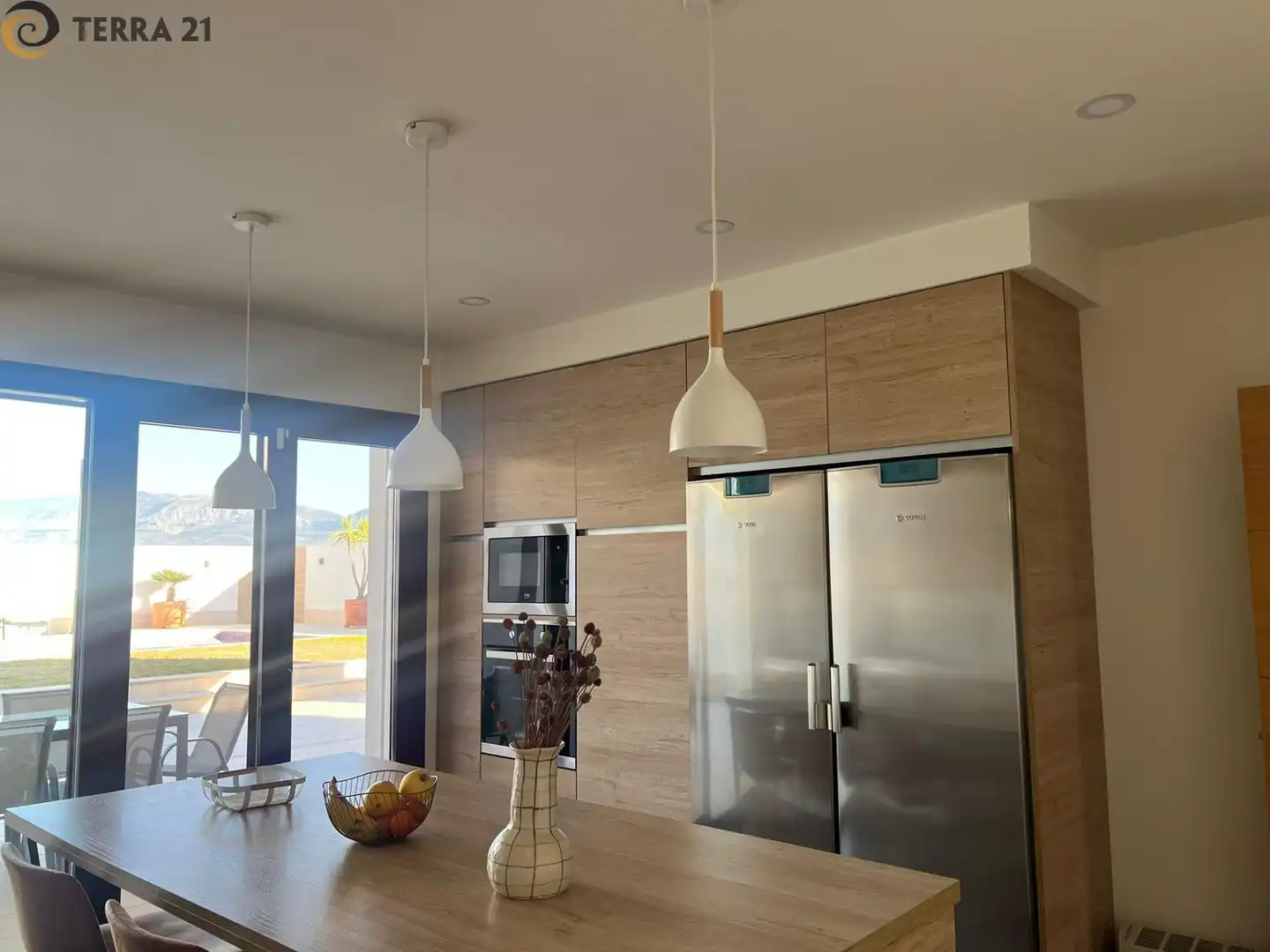 Kitchen of Houses for sale in Jaén  with Air Conditioner, Private garden and Swimming Pool