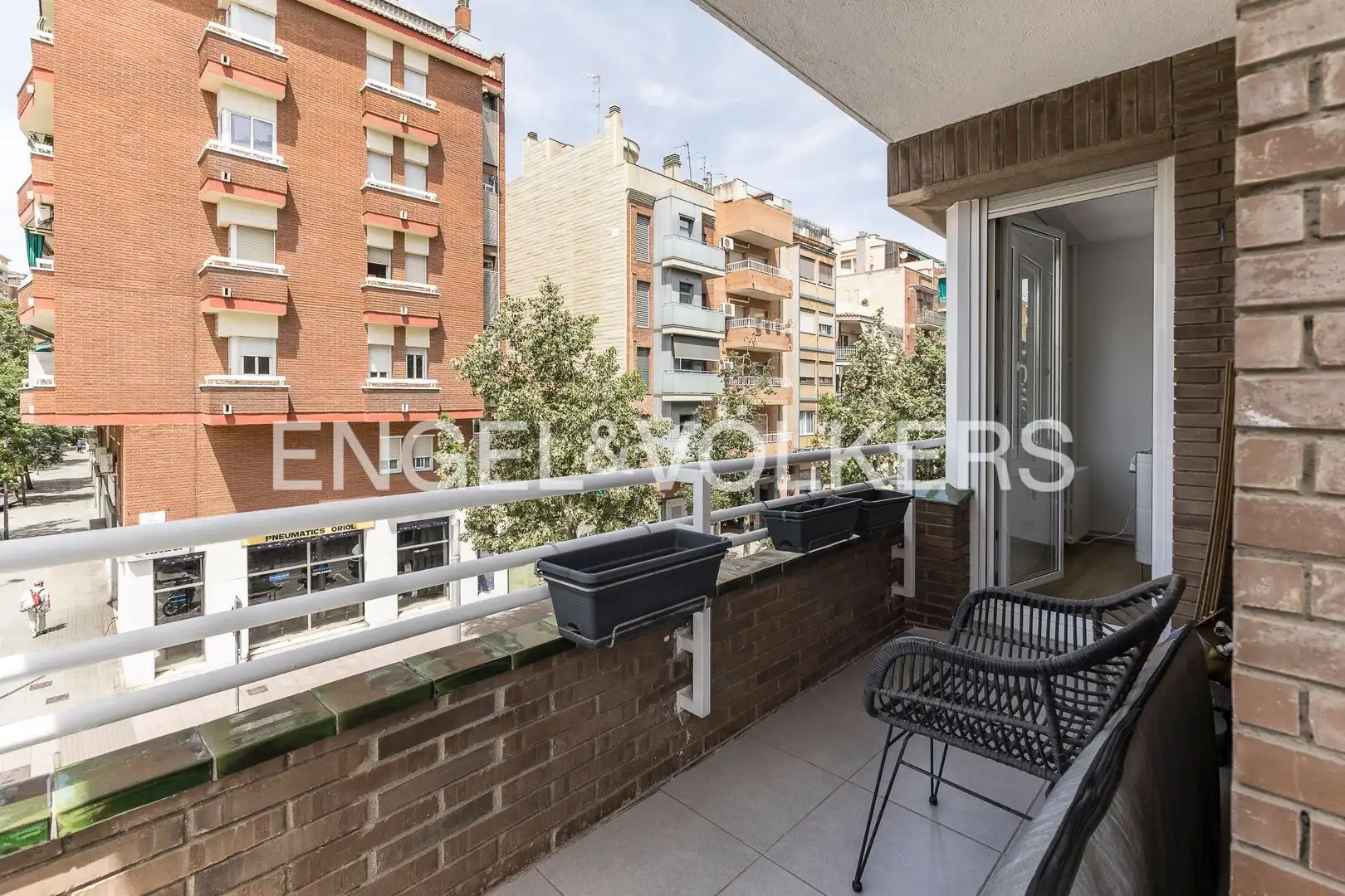Terrasse von Wohnung zum Verkauf in Barcelona mit Klimaanlage, Heizung und Parkett