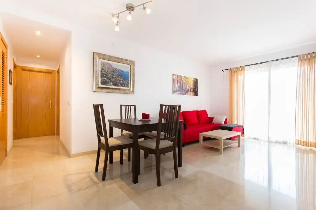 Living room of Flat for rent in Andratx  with Air Conditioner, Heating and Terrace