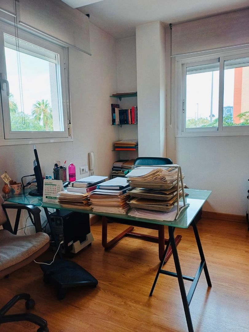 Bedroom of Flat for sale in  Murcia Capital  with Terrace, Storage room and Furnished