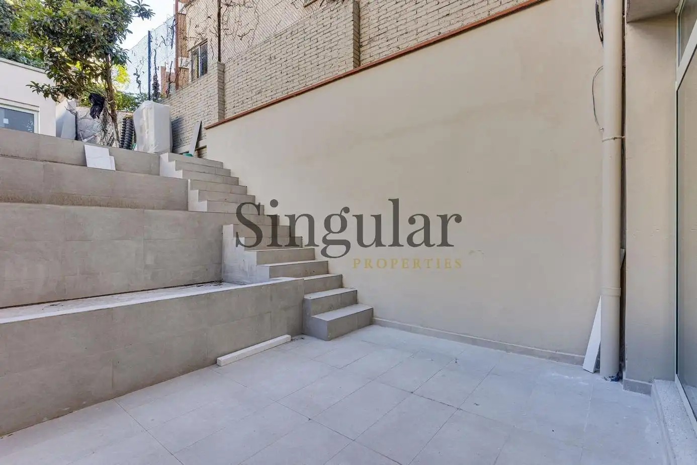 Terraza de Dúplex en venta en Barcelona con Aire acondicionado, Calefacción y Jardín privado