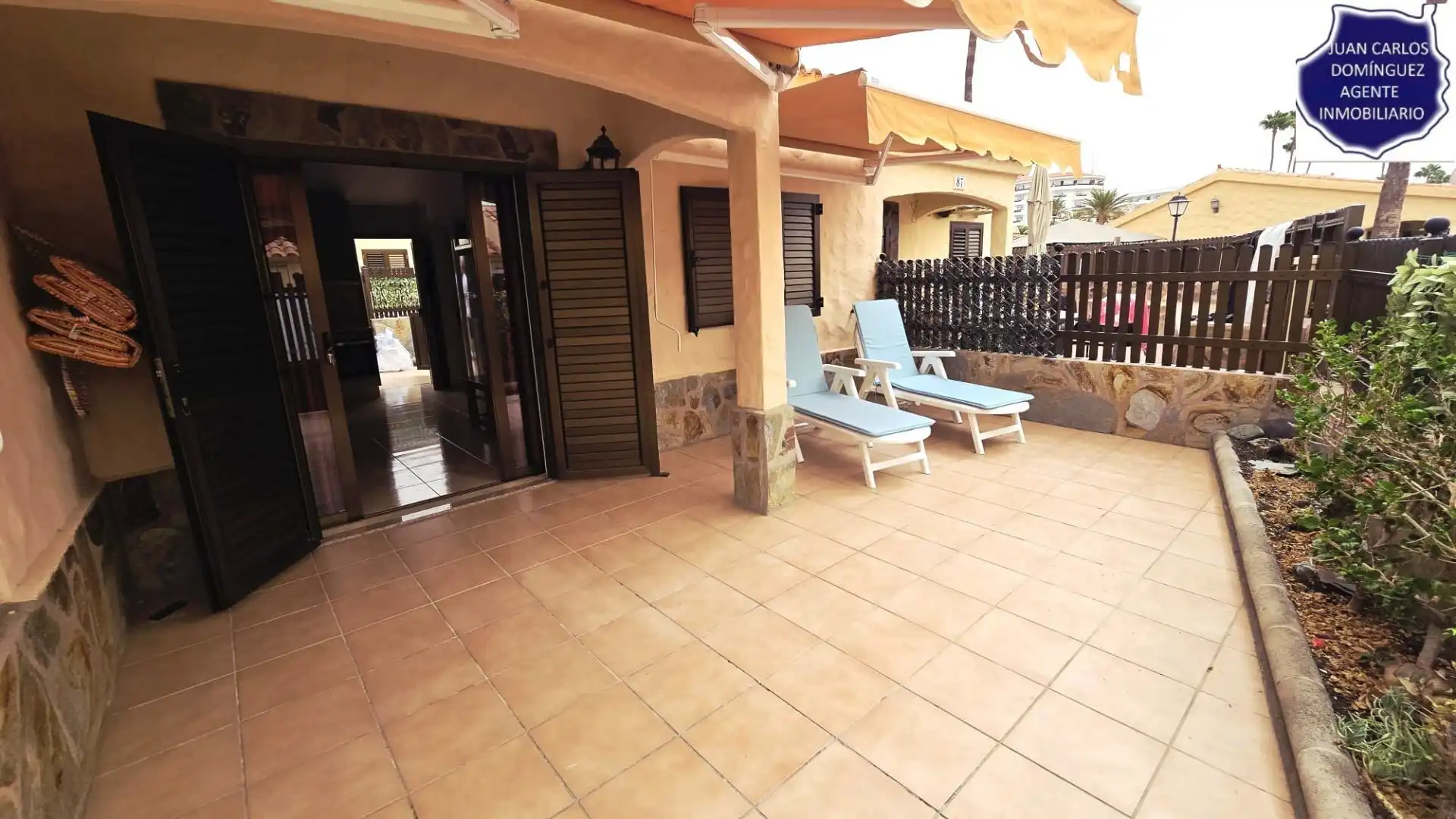 Terrassa de Casa o xalet de lloguer en San Bartolomé de Tirajana amb Aire condicionat, Terrassa i Moblat