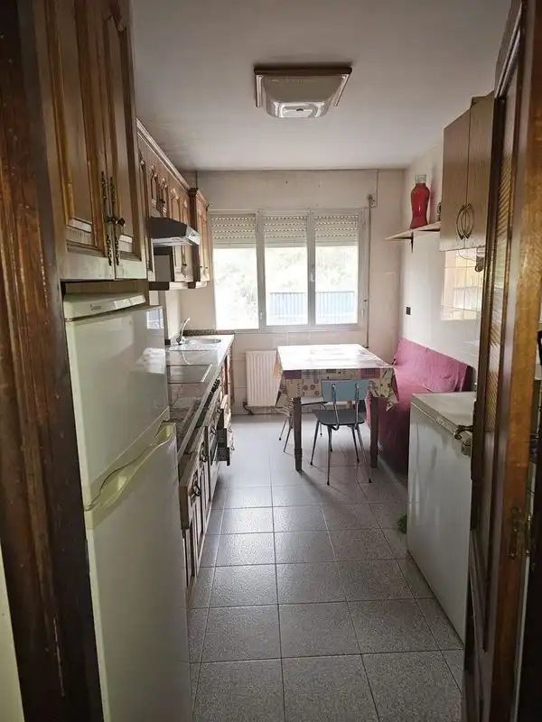 Cocina de Piso en venta en A Pontenova   con Calefacción, Amueblado y Lavadora