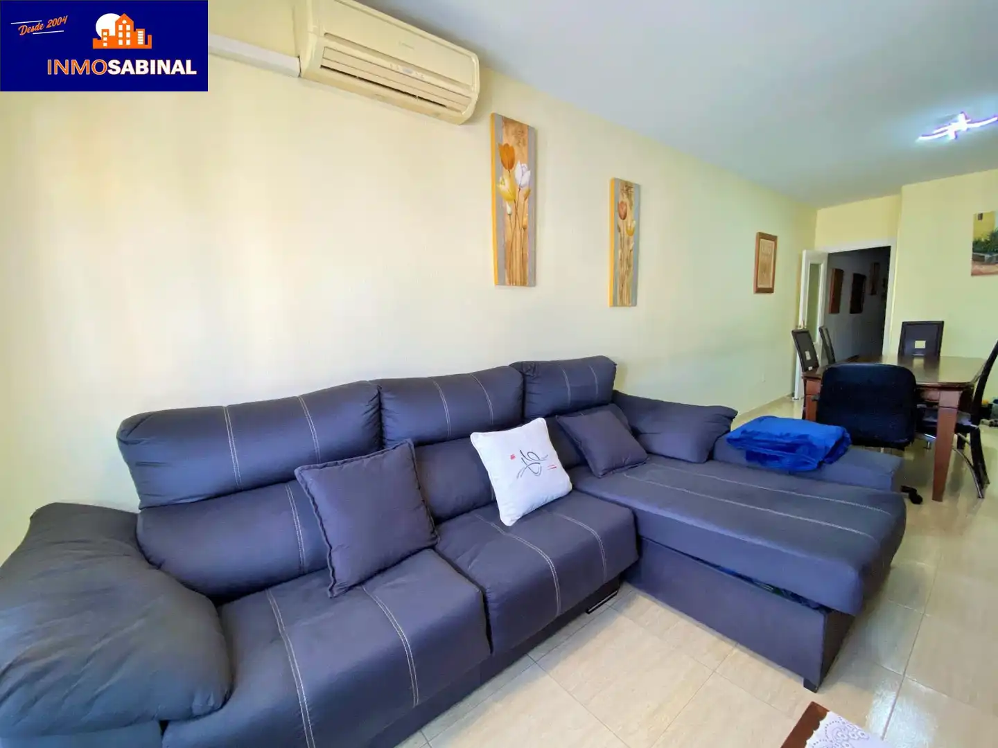 Living room of Flat for sale in Vícar  with Air Conditioner and Heating