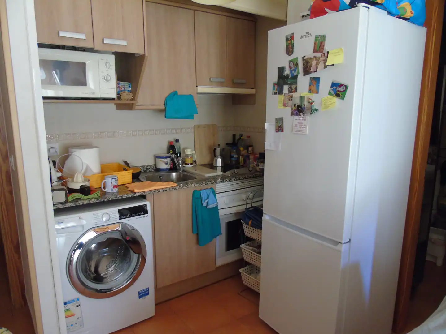 Cuina de Apartament en venda en Villanueva del Río Segura amb Aire condicionat, Calefacció i Jardí privat