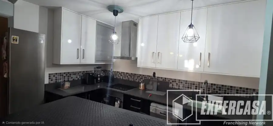 Küche von Wohnungen zum Verkauf in Silla mit Klimaanlage und Möbliert