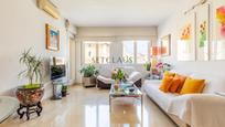 Living room of Flat for sale in Badalona  with Air Conditioner, Terrace and Balcony