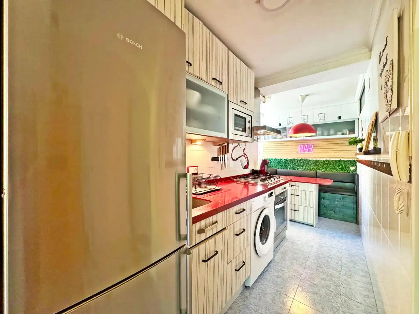 Cocina de Piso en venta en Málaga con Aire acondicionado, Terraza y Amueblado