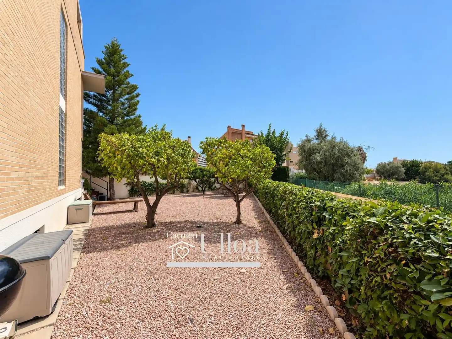 Jardín de Casa o chalet en venta en Alicante / Alacant con Aire acondicionado, Calefacción y Jardín privado