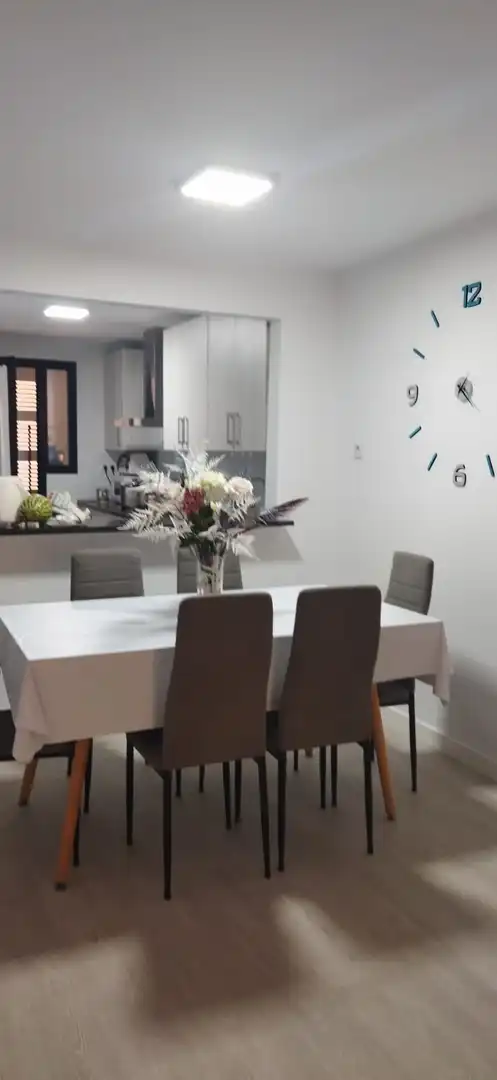 Comedor de Piso de alquiler en Roquetas de Mar con Aire acondicionado, Calefacción y Terraza