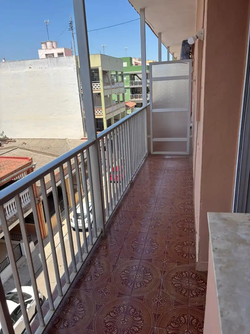 Terraza de Apartamento de alquiler en Moncofa con Aire acondicionado, Calefacción y Terraza