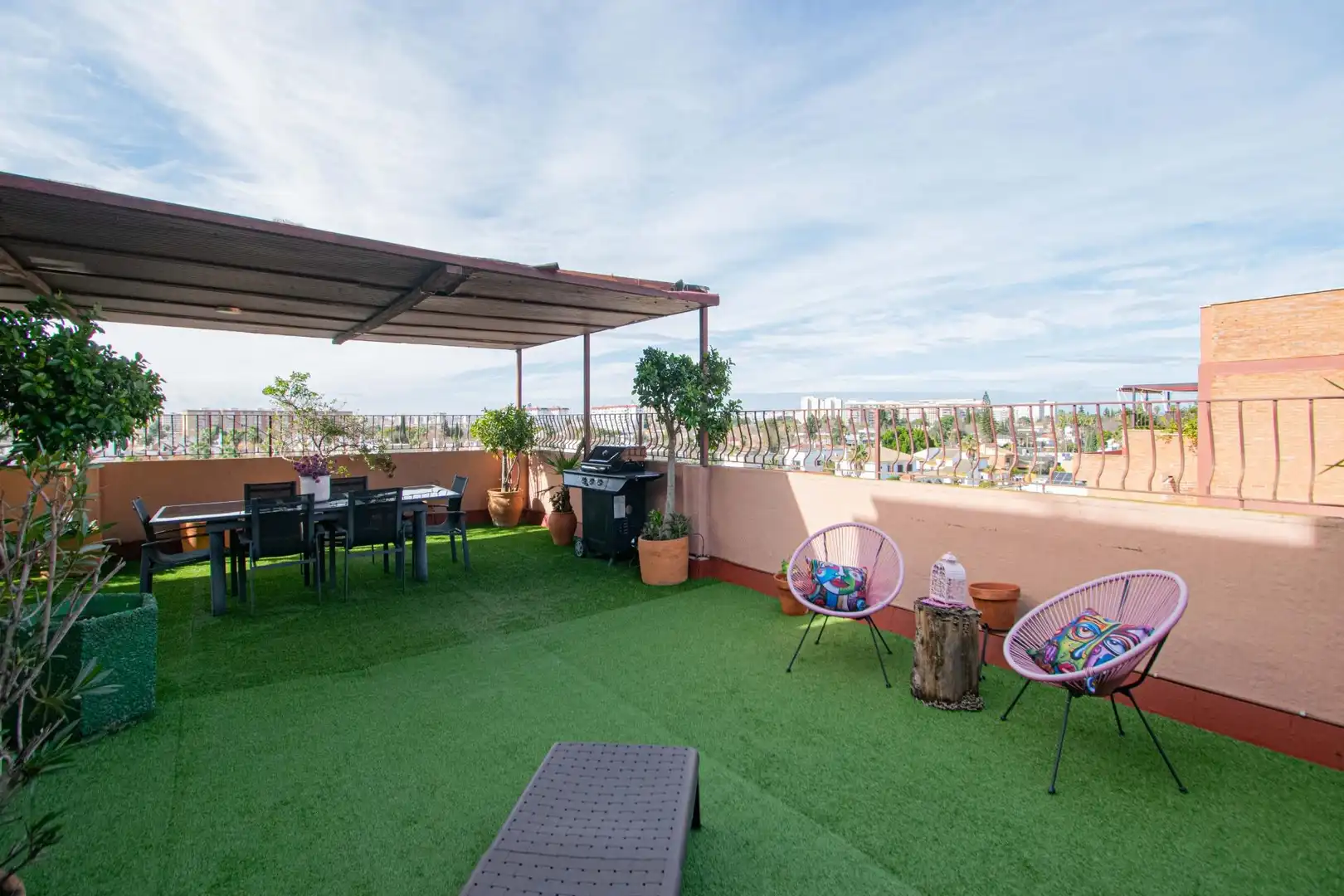 Terrace of Attic for sale in Sevilla  with Air Conditioner, Heating and Parquet flooring