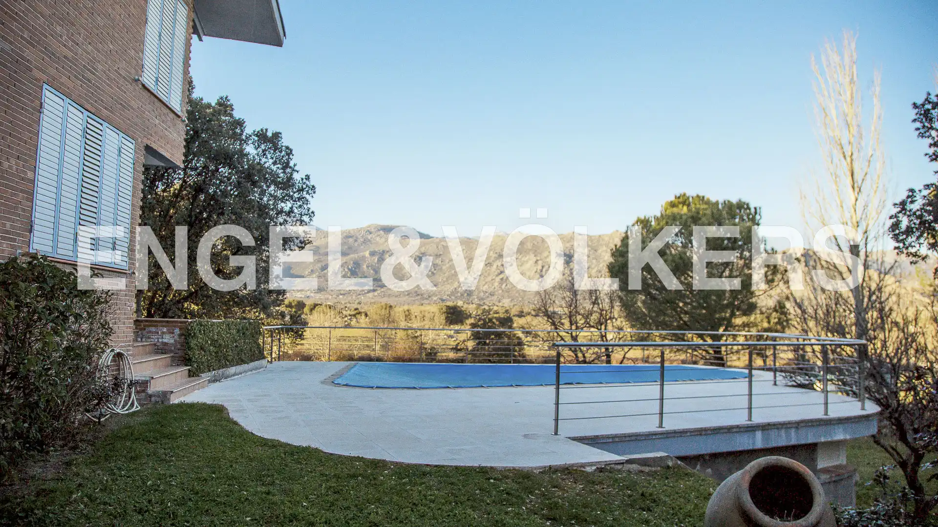 Swimming pool of Houses for rent in El Boalo - Cerceda – Mataelpino  with Air Conditioner, Heating and Private garden