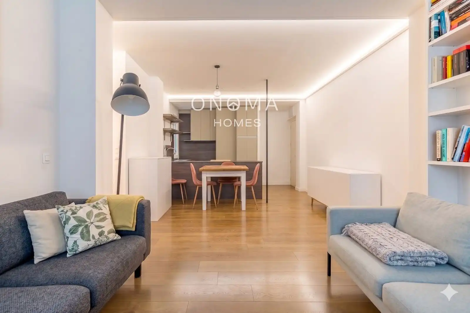 Sala de estar de Piso en venta en Madrid con Aire acondicionado, Calefacción y Parquet