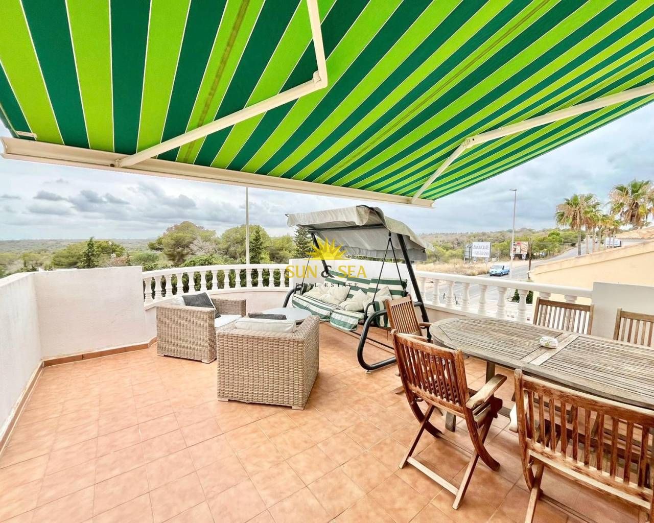 Terrace of House or chalet to rent in Orihuela  with Air Conditioner, Heating and Terrace