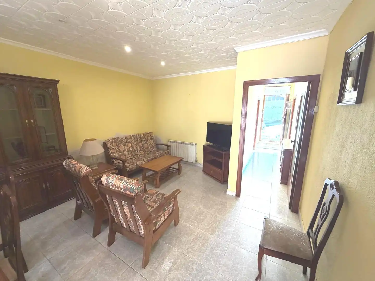 Sala de estar de Casa o chalet en venta en Alfarràs con Terraza, Amueblado y Balcón