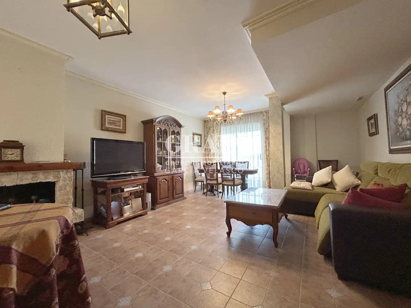 Living room of Detached homes for sale in La Gineta  with Heating, Private garden and Terrace