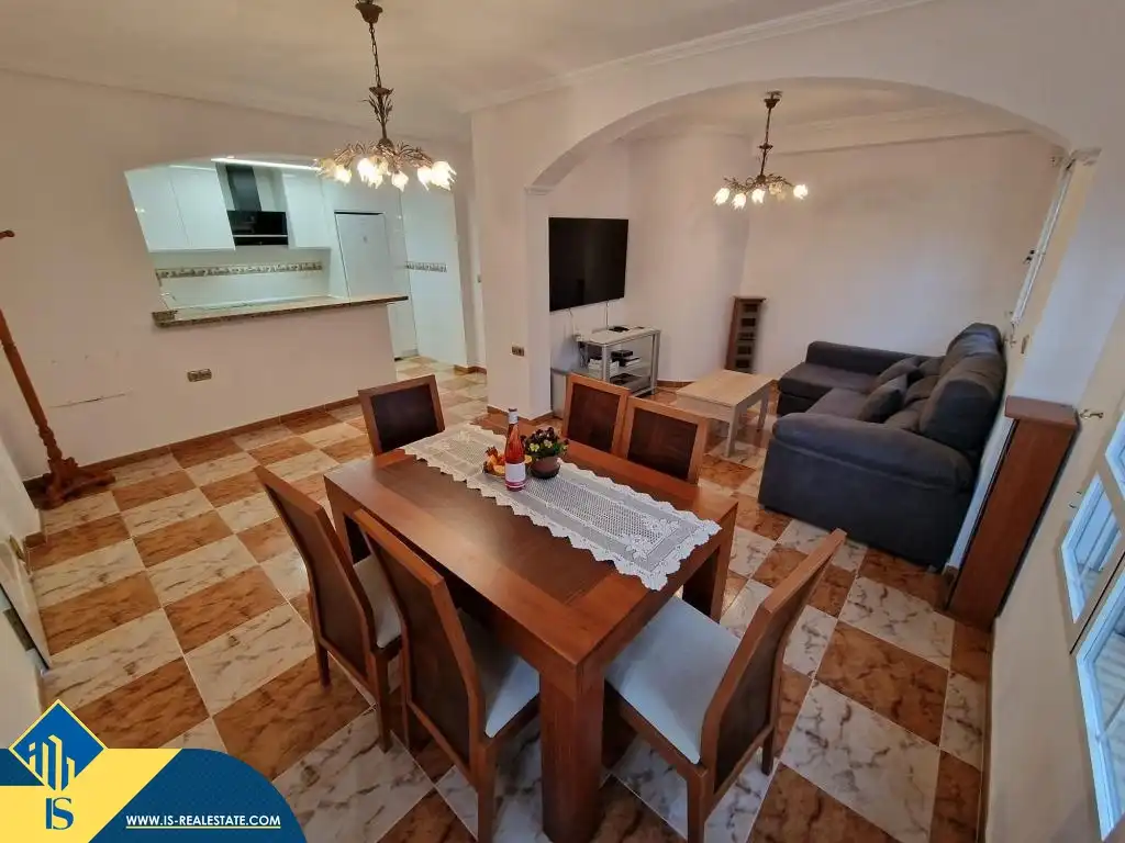 Dining room of Duplexes for rent in Orihuela  with Air Conditioner, Terrace and Furnished