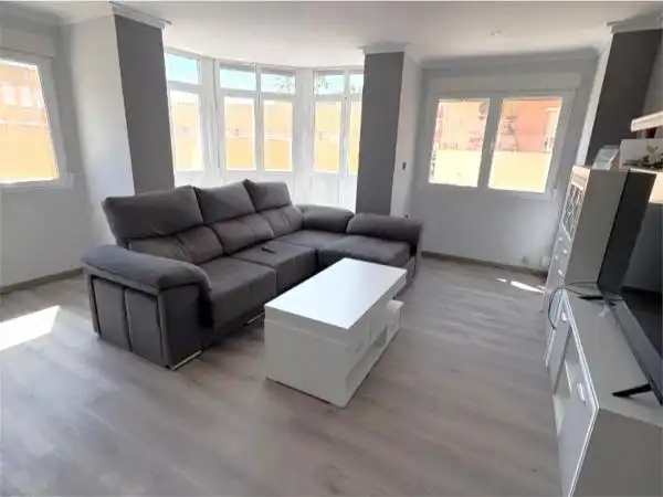 Living room of Flat for sale in Totana  with Air Conditioner, Furnished and Balcony