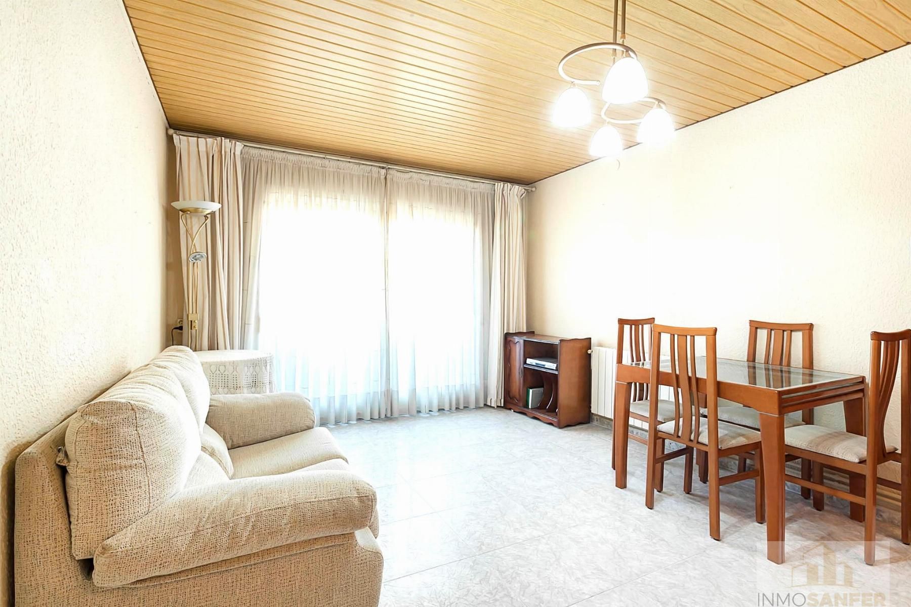 Sala de estar de Apartamento de alquiler en Sabadell con Calefacción y Terraza