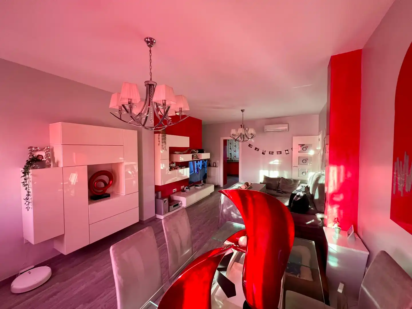 Sala de estar de Piso en venta en Lepe con Aire acondicionado, Calefacción y Terraza