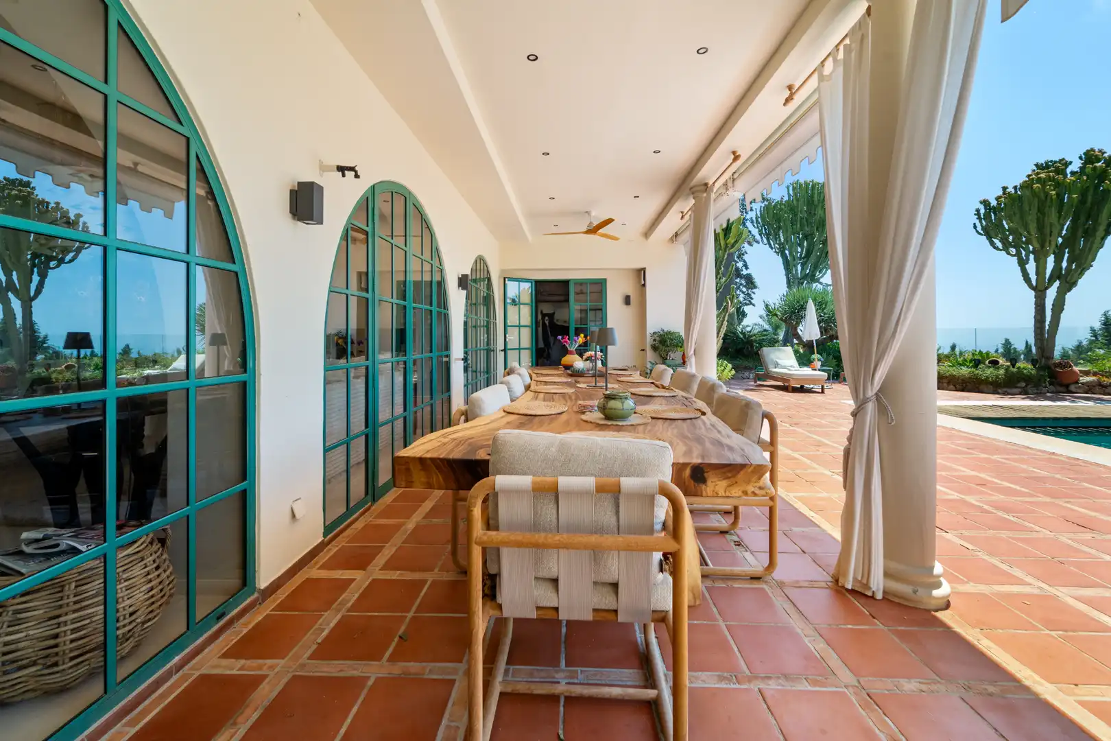 Terrassa de Casa o xalet en venda en Benalmádena amb Aire condicionat, Calefacció i Jardí privat