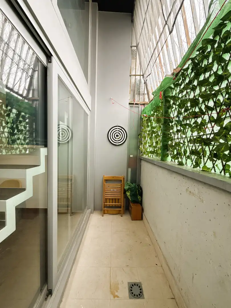 Terraza de Dúplex en venta en Madrid con Aire acondicionado, Calefacción y Piscina comunitaria