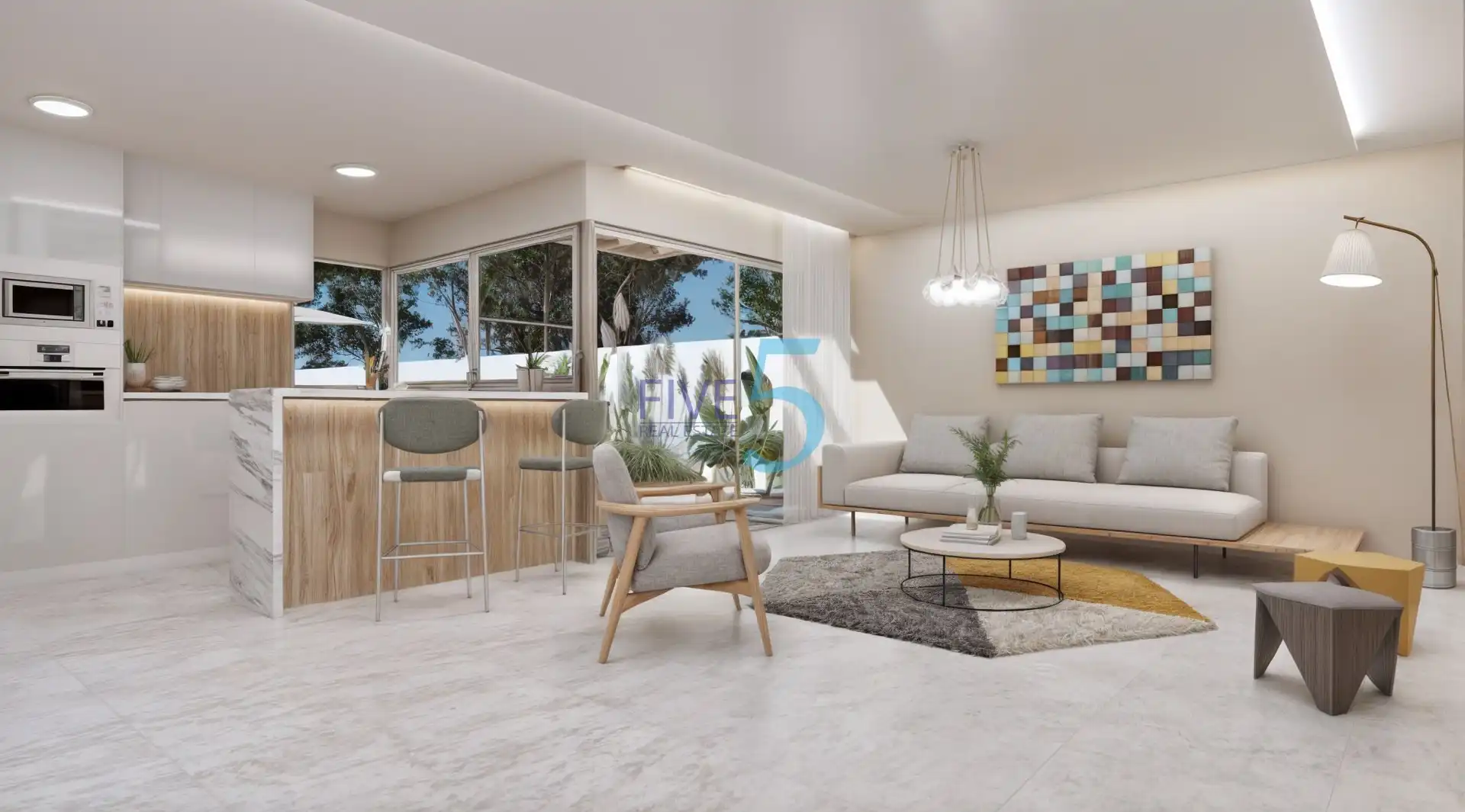 Sala de estar de Piso en venta en L'Alfàs del Pi