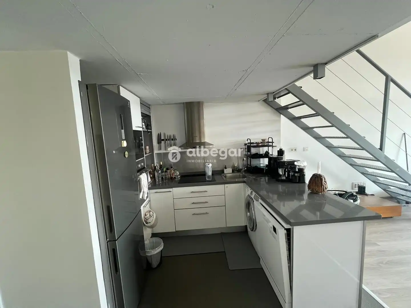 Küche von Wohnung zur Miete in Valencia mit Klimaanlage, Terrasse und Schwimmbad