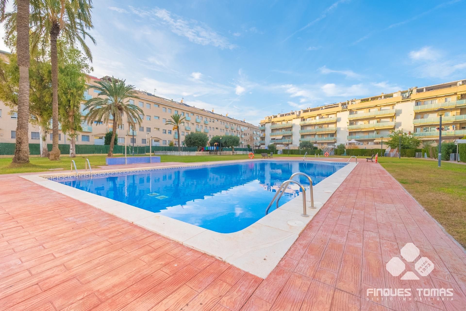 Swimming pool of Planta baja for sale in Cubelles  with Private garden, Terrace and Alarm