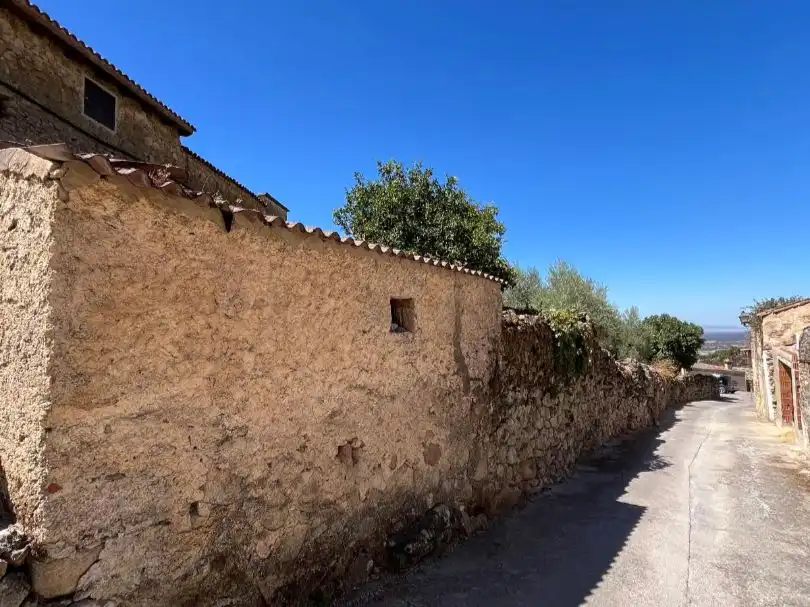 Vista exterior de Residencial en venda en Montánchez
