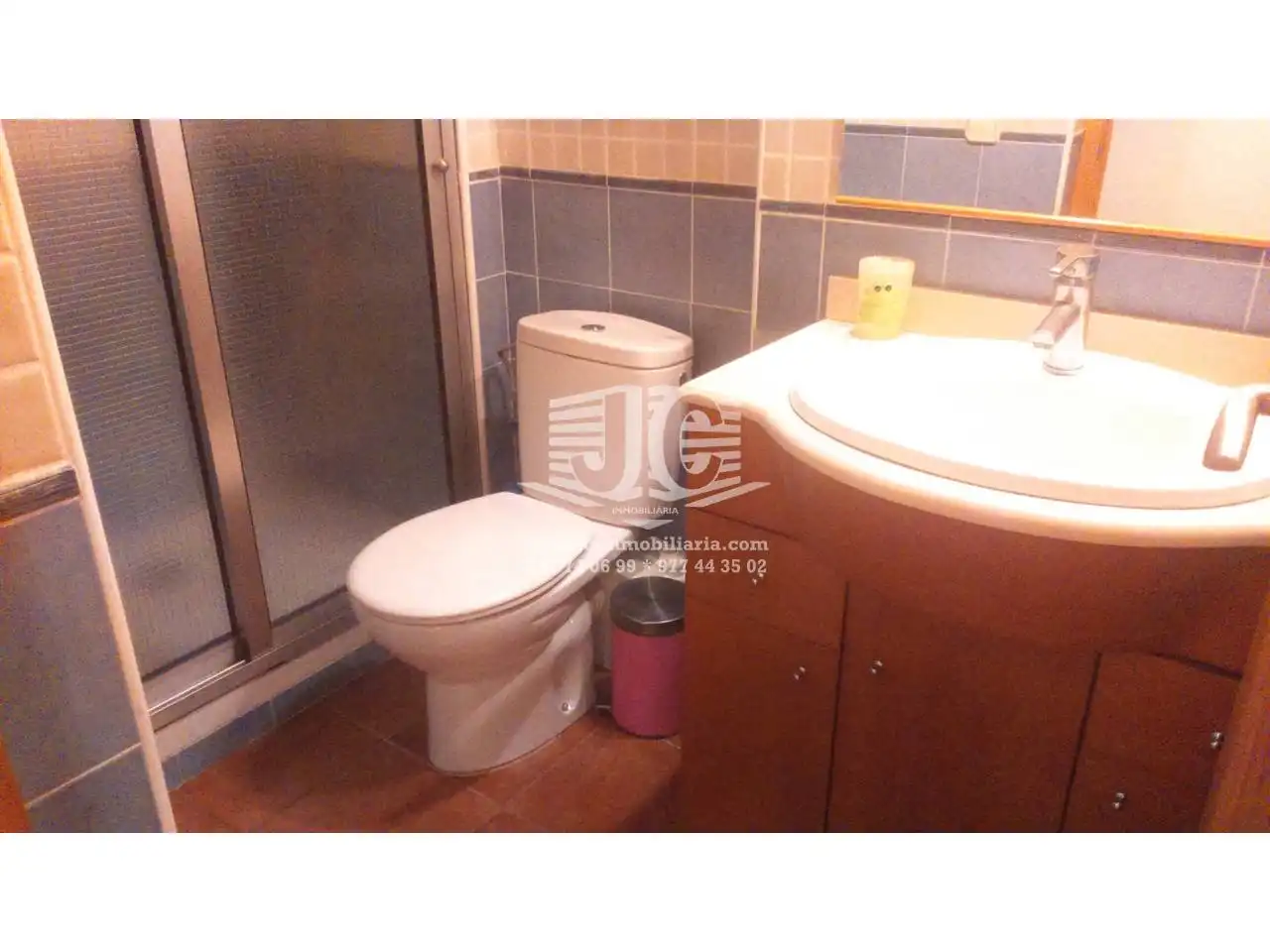 Bany de Casa o xalet en venda en Roquetes amb Aire condicionat, Terrassa i Moblat