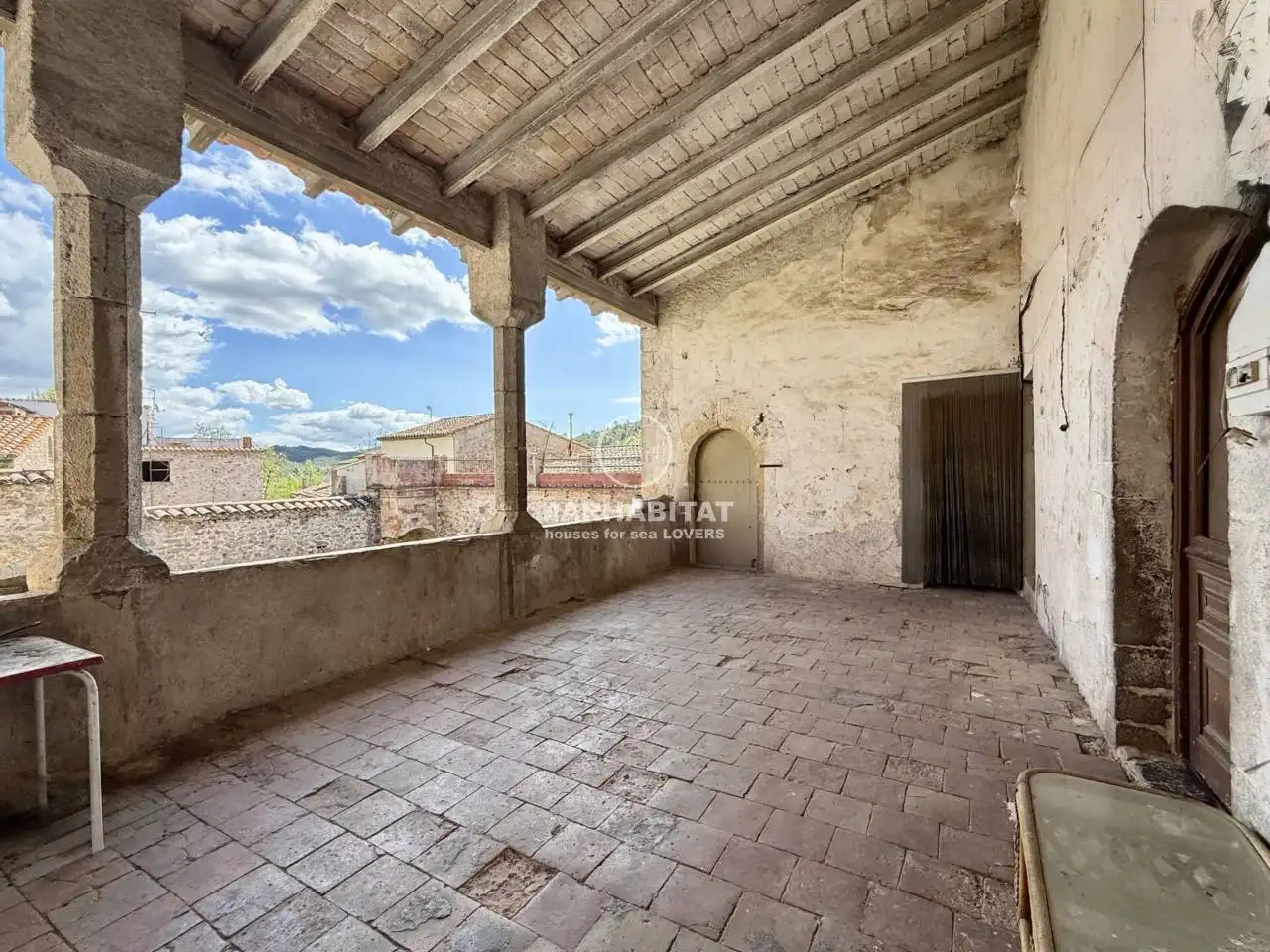Terraza de Finca rústica en venta en Boadella i les Escaules con Jardín privado y Terraza