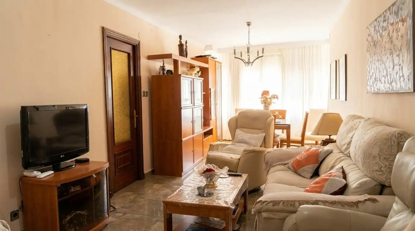 Sala de estar de Piso en venta en Cádiz