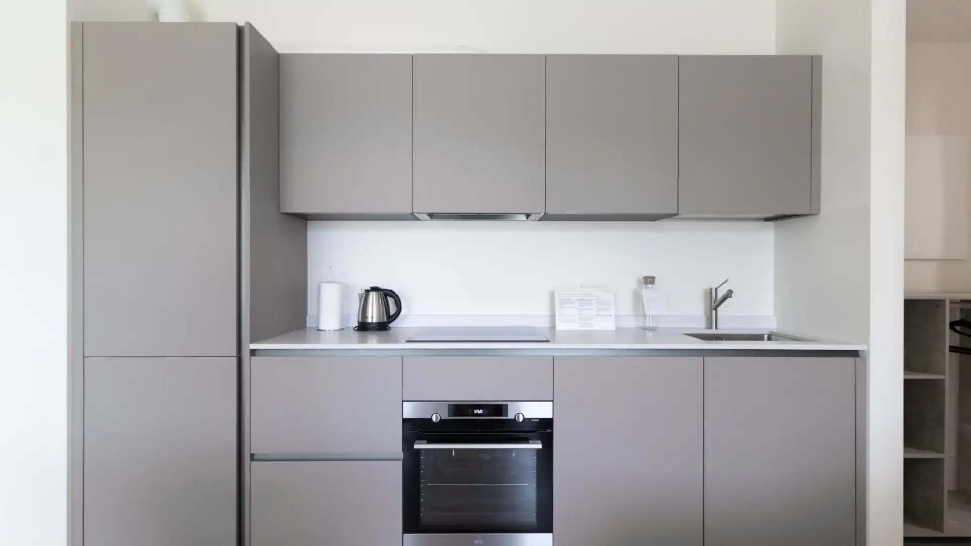 Kitchen of Apartments for rent in Ciudad Real Capital  with Air Conditioner, Furnished and TV