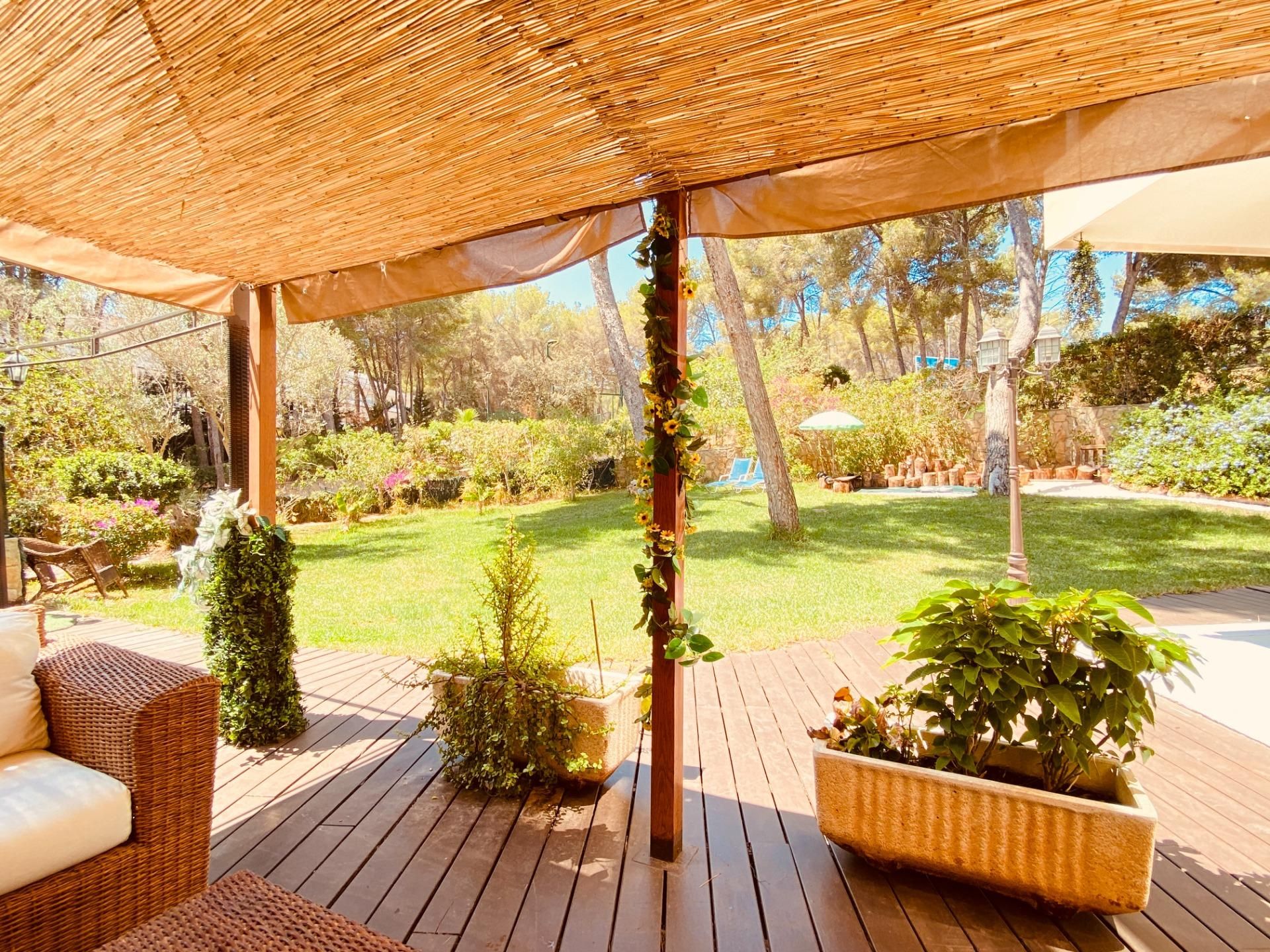 Garden of Planta baja for sale in Calvià  with Air Conditioner, Heating and Private garden