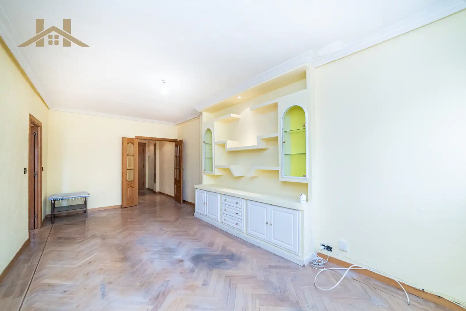Sala de estar de Piso en venta en Móstoles con Aire acondicionado, Calefacción y Parquet