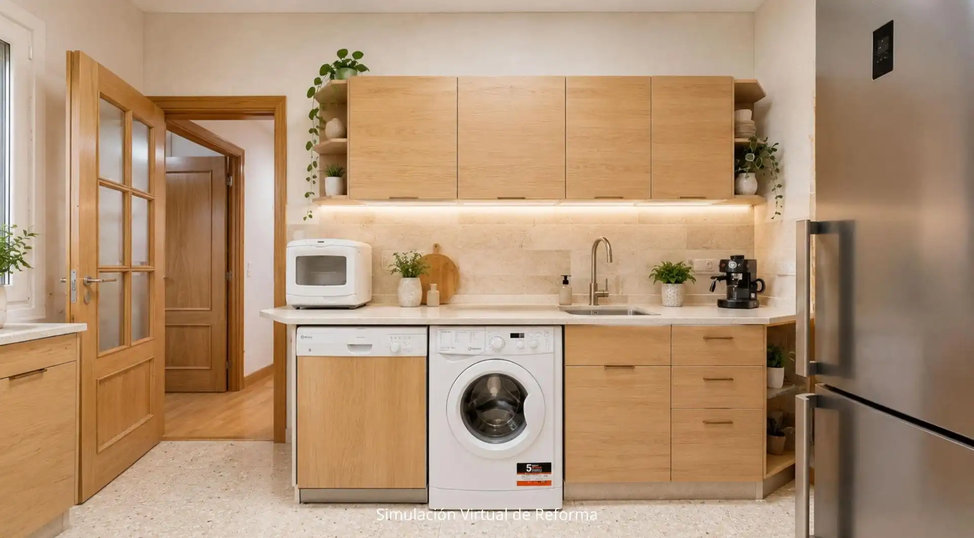 Kitchen of Flat for sale in Bilbao   with Heating and Balcony