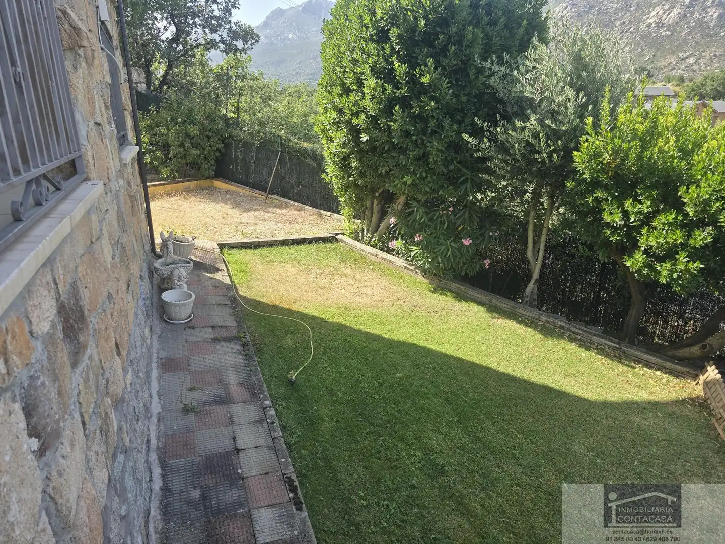 Jardín de Casa o chalet en venta en El Boalo - Cerceda – Mataelpino con Aire acondicionado, Calefacción y Terraza