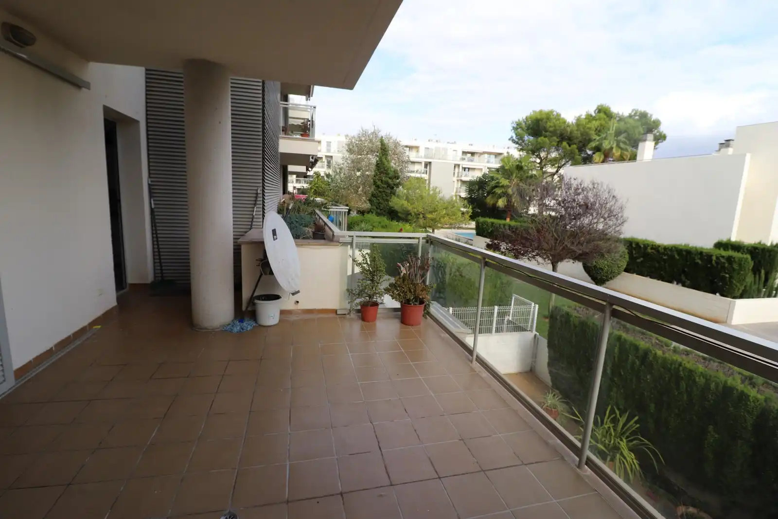 Terraza de Piso de alquiler en  Palma de Mallorca con Aire acondicionado, Parquet y Terraza