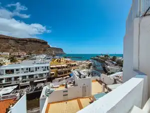 Vista exterior de Apartamento en venta en Mogán con Terraza