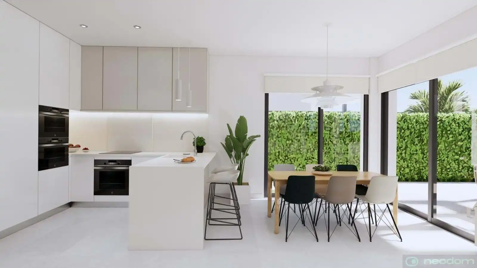 Cocina de Casa o chalet en venta en Los Alcázares con Terraza y Jacuzzi