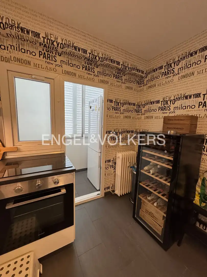 Cuina de Pis de lloguer en Madrid amb Aire condicionat, Calefacció i Parquet