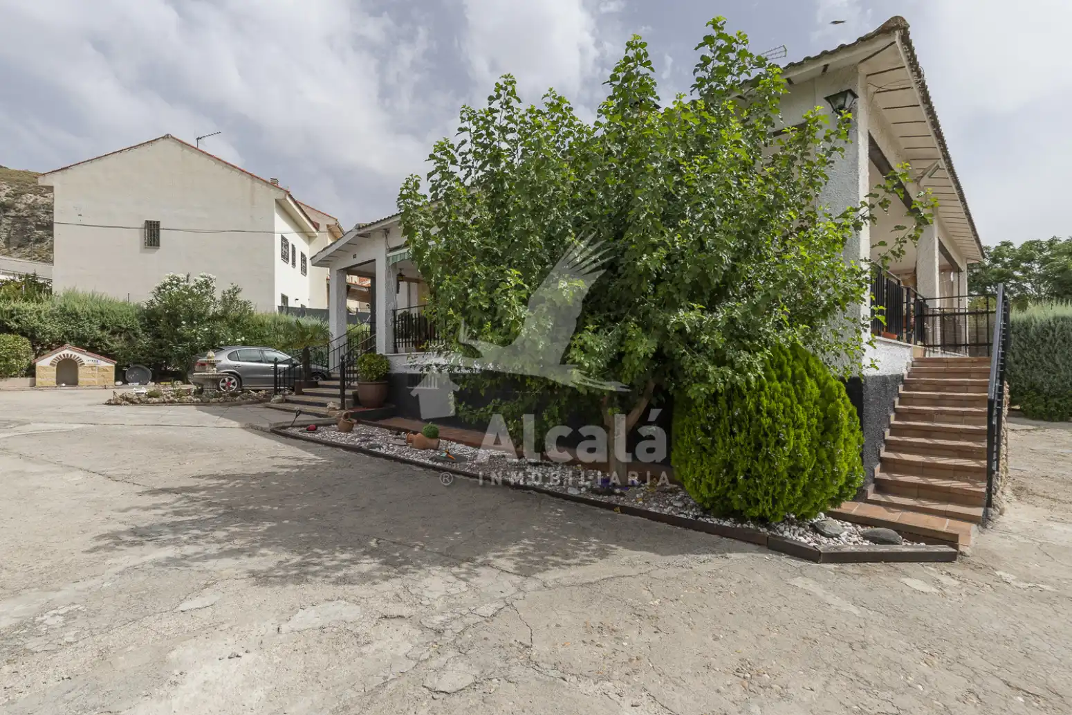 Vista exterior de Casa o chalet en venta en Tielmes con Aire acondicionado, Calefacción y Jardín privado