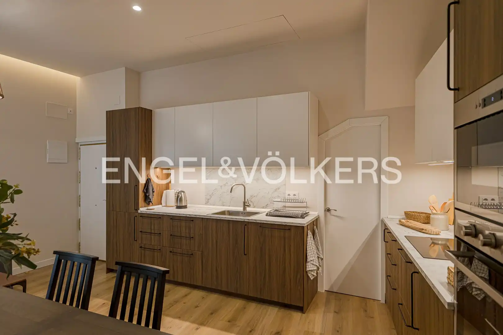 Cocina de Piso de alquiler en Madrid con Calefacción y Balcón