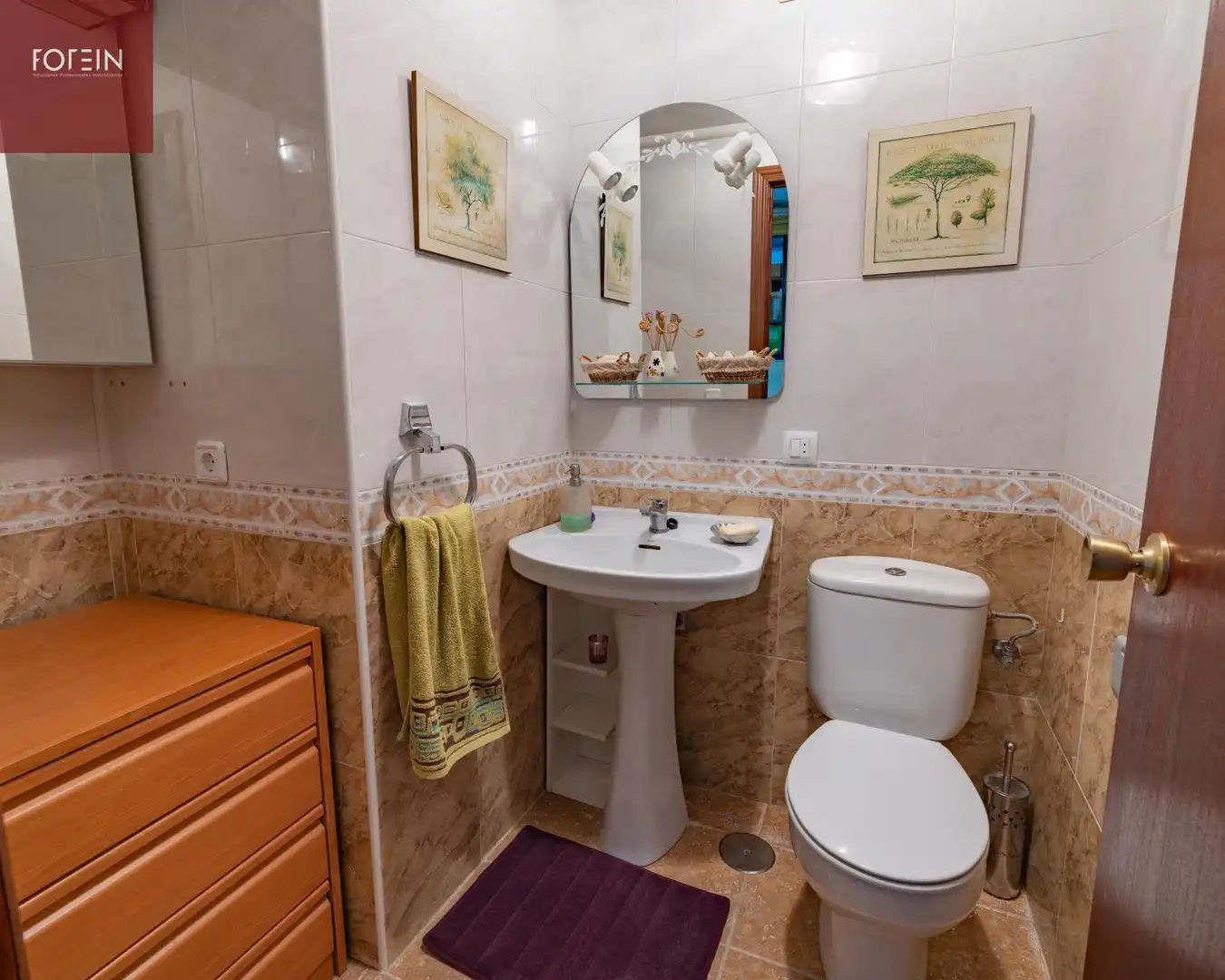 Baño de Casa o chalet en venta en El Casar con Aire acondicionado, Calefacción y Jardín privado
