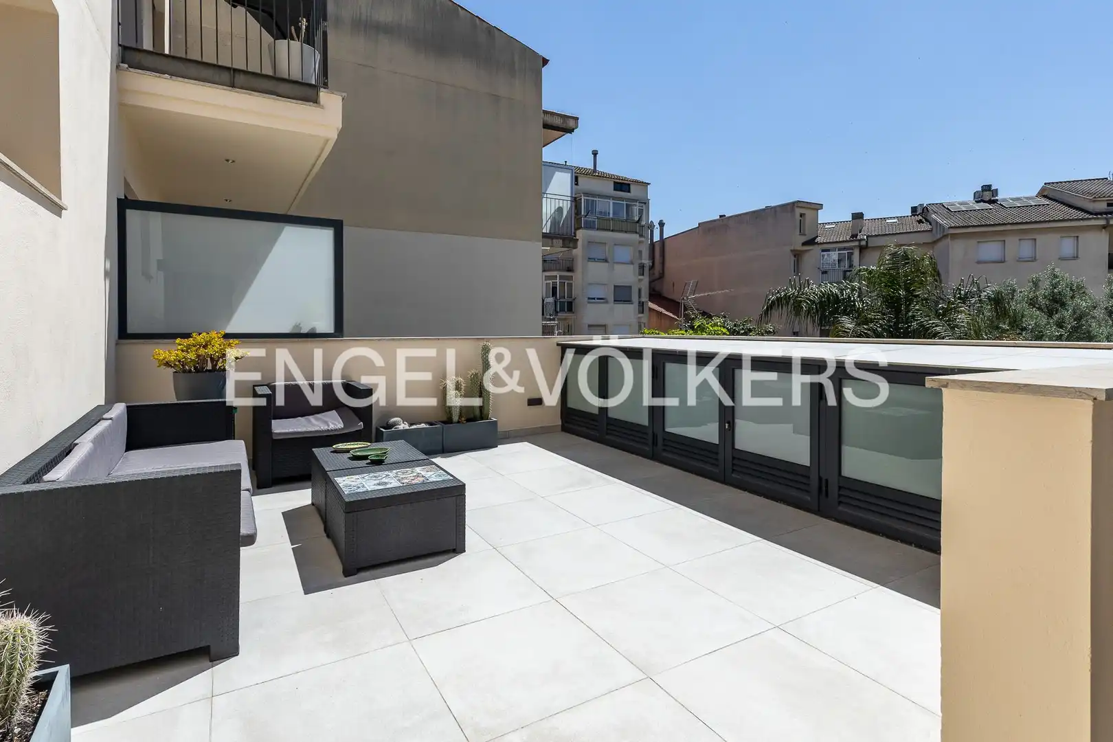 Terraza de Piso en venta en Sant Cugat del Vallès con Aire acondicionado, Calefacción y Jardín privado