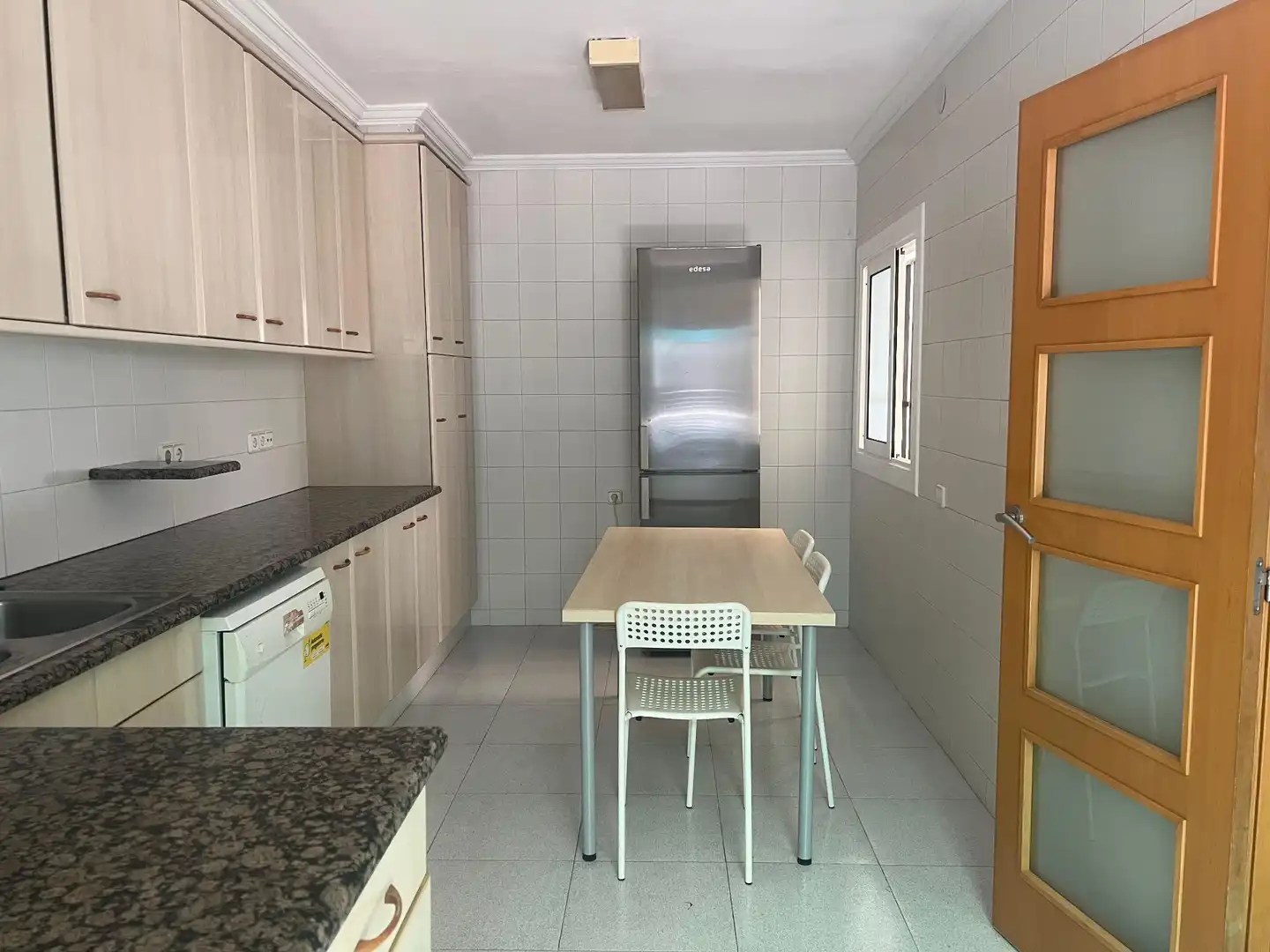 Kitchen of Flat for rent in Granollers  with Air Conditioner, Heating and Terrace