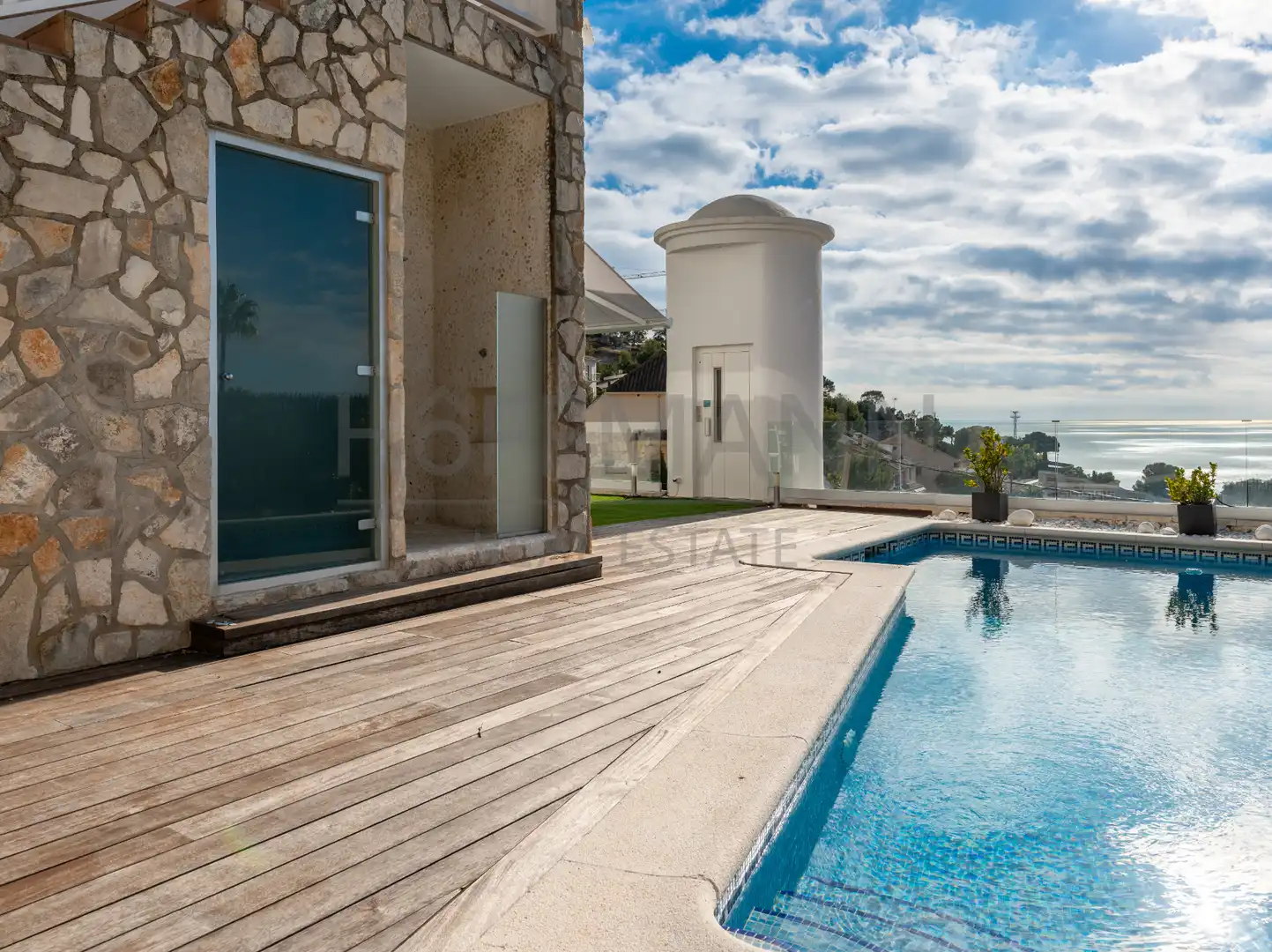Piscina de Casa o chalet en venta en Sitges con Aire acondicionado, Calefacción y Jardín privado